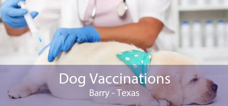 Dog Vaccinations Barry - Texas