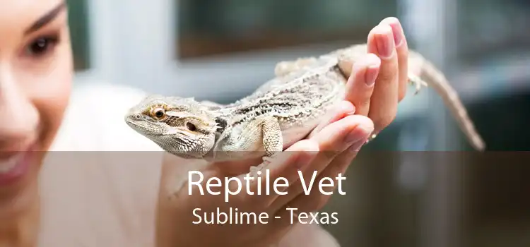 Reptile Vet Sublime - Texas
